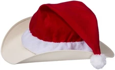 Cowboy Hat Santa Cover - Perfect for Parades and Christmas photos and parties