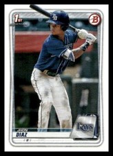 2020 Bowman   FBC Prospects #BP-30 Jhon Diaz Tampa Bay Rays Baseball card