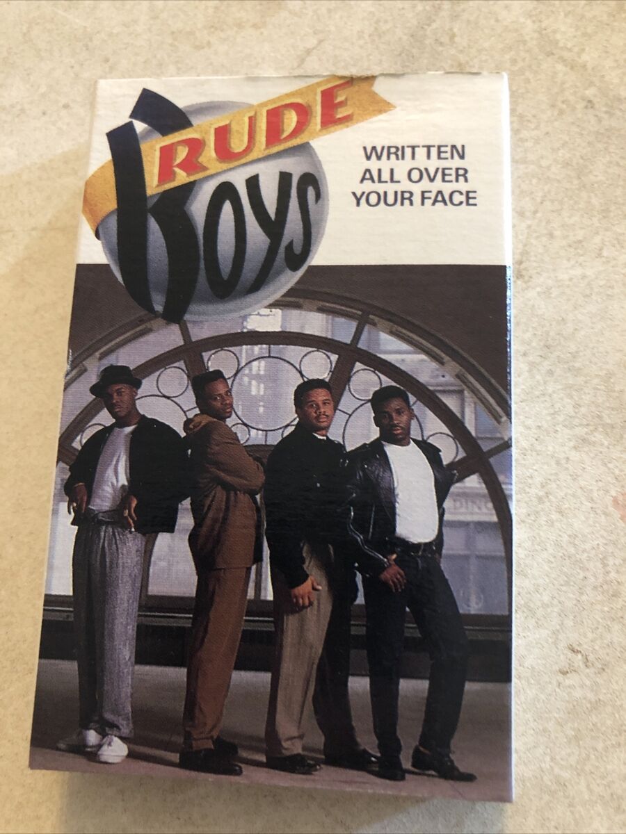 Rude Boys: Written All Over Your Face: Cassette Single Rude Boys: Written All Over Your Face: Cassette Single