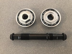 Old School BMX YST American Bottom Bracket 130mm Spindle Square Taper Crank