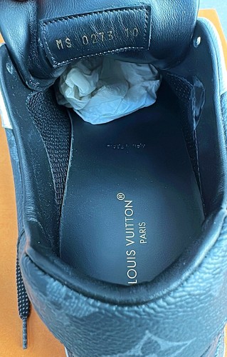 Authentic Louis Vuitton Run Away Grey/White/Black Mens Sneaker US11 EU44 LV10 - Picture 7 of 8