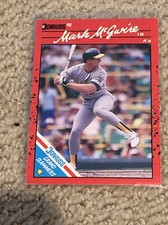 MARK McGWIRE 1990 DONRUSS "GRAND SLAMMERS" CARD #4 MINT CONDITION!!