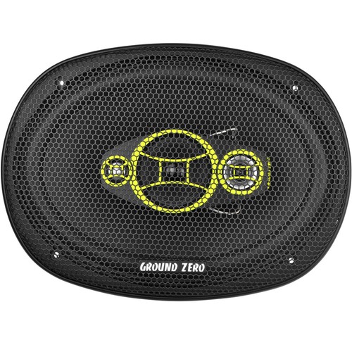 Ground Zero GZCF 7104XSPL 18 x 25cm 4 Wege oval Lautsprecher Paar & Gitter - Bild 5 von 5