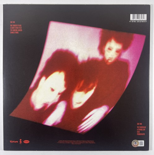 ROBERT SMITH SIGNIERT AUTOGRAMMIERT THE CURE PORNOGRAFIE VINYL ALBUM BAS COA BJ00551 - Bild 2 von 3