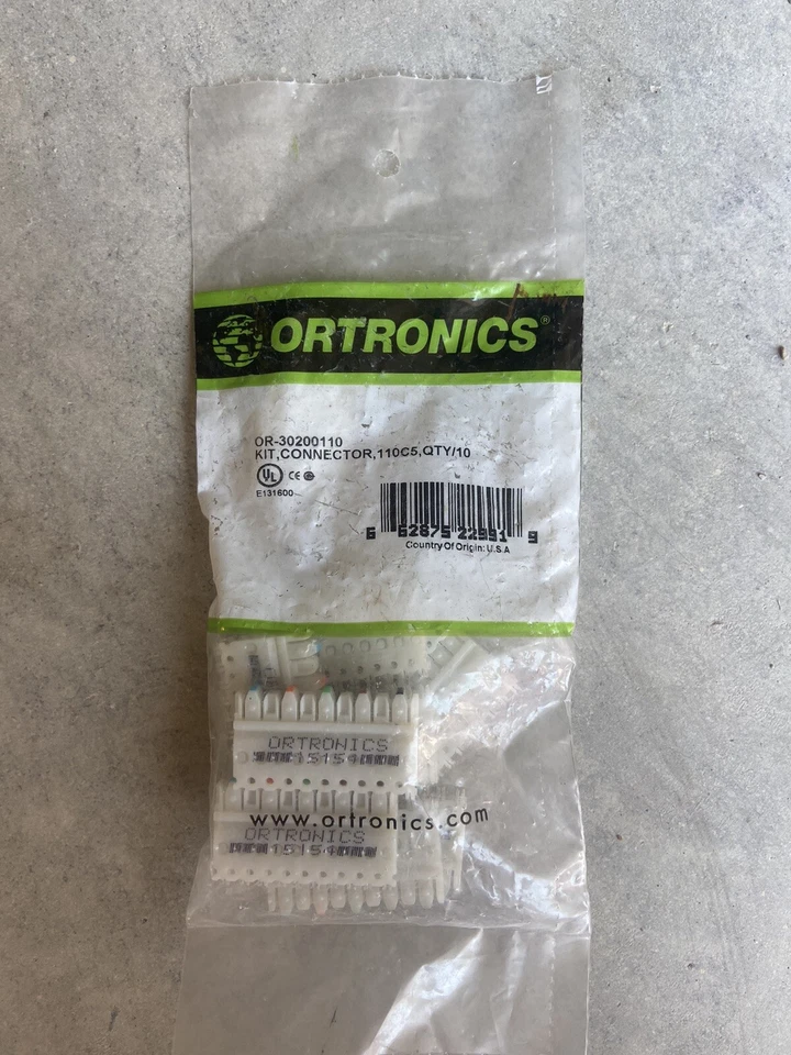 11 Ortronics Kit Connector 110C5 ~ OR-30200110 - Image 2 of 4