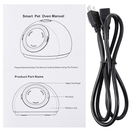 55L Automatic Pet Dryer Box Blow Dryer For Dogs and Cats Drying Blower 110V New - Picture 7 of 8