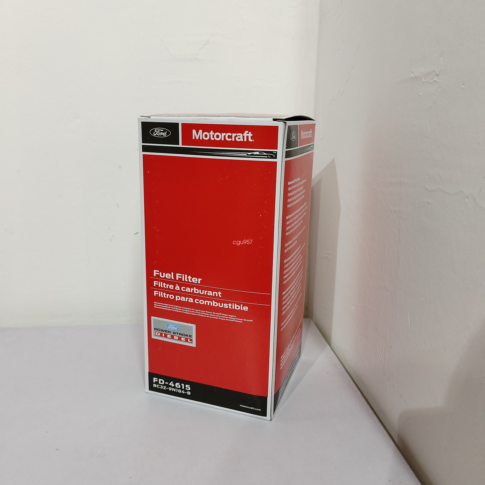 Genuine OEM Ford Motorcraft Diesel Fuel Filter FD4615 US STOCK 9N184B