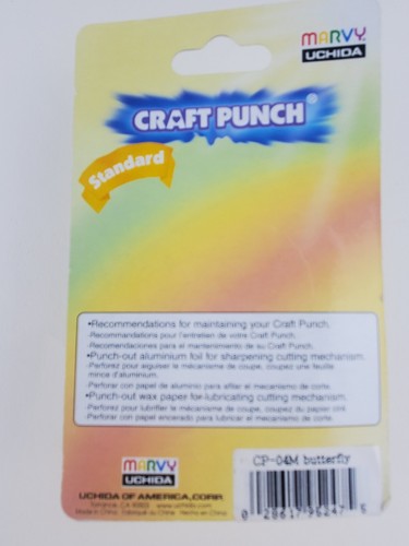 marvy uchida craft punch standard BUTTERFLY - Picture 2 of 2