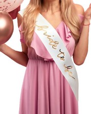 Bridal Shower Sash Bride to Be Sash for Bridal Shower Bachlorette Party Weddi...