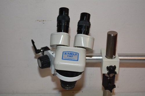 Meiji EMZ Stereozoom Microscope W/ Boom stand #W4996 - Picture 4 of 7