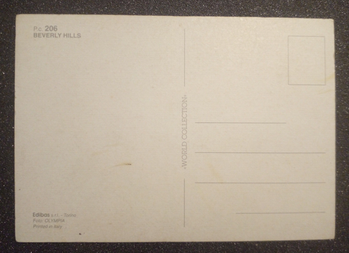 BEVERLY HILLS 90210 - POSTCARD/CARTOLINA /Hollywood/TV Series/Teen Drama/USA - Imagen 2 de 2