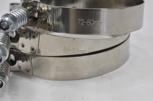 Lot of 8 Assorted Spring Hose Clamps 90-98mm/84-92mm/72-80mm Working Range - Picture 2 of 5