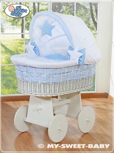 large wicker crib