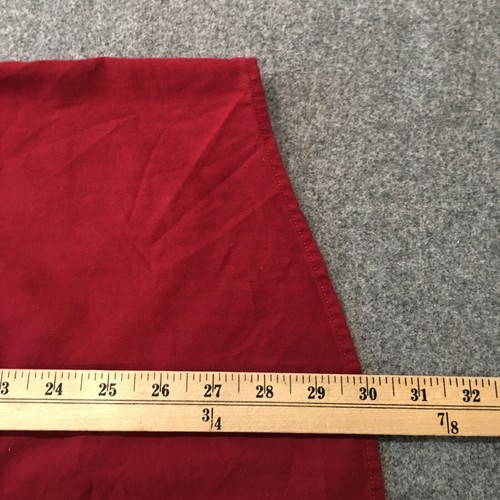 Dockers Men XL 17/17.5 Shirt Red Button Up Long Sleeve Career Button Down Collar - Picture 11 of 11