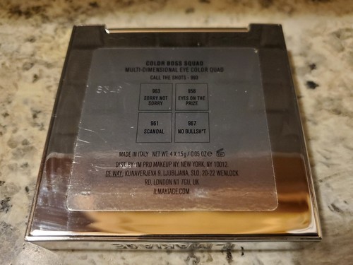 IL MAKIAGE Color Boss Squad- CALL THE SHOTS Multi-Dimensional Eyeshadow MSRP $48 - Picture 4 of 4