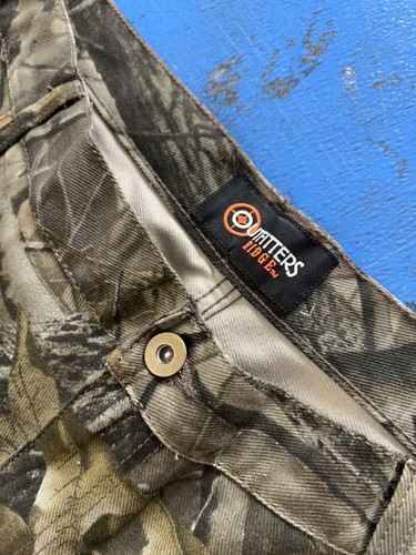 NEW 42x30 Realtree Hardwoods Outfitters Ridge Camo Denim Double Knee Pants - Picture 4 of 22