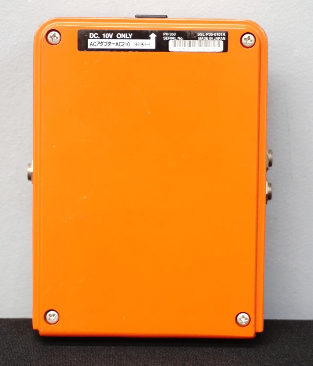 ギター MAXON Rotary Phaser PH-350 Maxon Rotary Phaser PH-350 80's Orange Electric Guitar