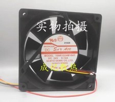 SANYO 109R1224M1041 DC24V 0.12A 120*120*38MM 3-Wire Inverter Cooling Fan