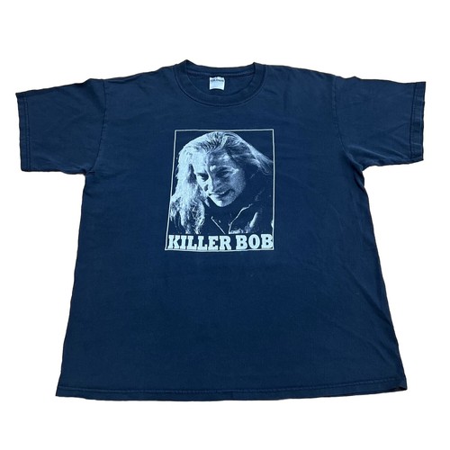 Camisa rara vintage Twin Peaks asesino Bob David Lynch asesino en serie grande - Imagen 3 de 5