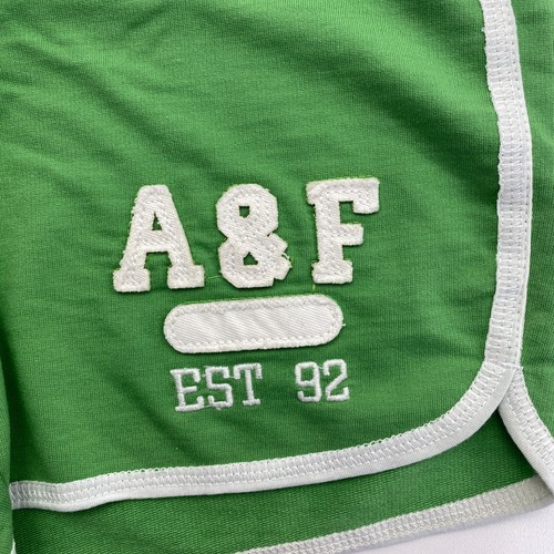 Abercrombie & Fitch Boys Green Shorts Size M W28 - Picture 4 of 10