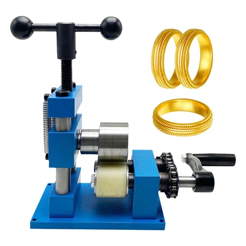 Hand Crank Ring Bracelet Press Bending Machine Making Tool Jewelry Ring ...