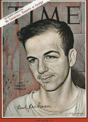 Robert Bob Jackson handsigniertes 7x5 Zoll Foto JFK Fotograf Lee Harvey Oswald