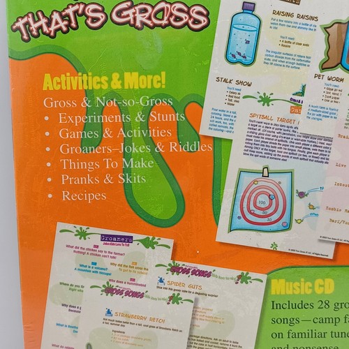 Gross & Annoying Songs Music CD 48pg Activity Book Twin Sisters Production 2005 - Picture 3 of 5