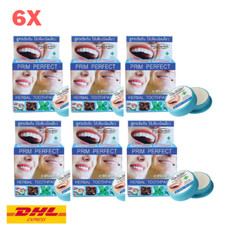6x Prim Perfect Herbal Toothpaste Teeth Whitening Clove Natural Thai 25 g
