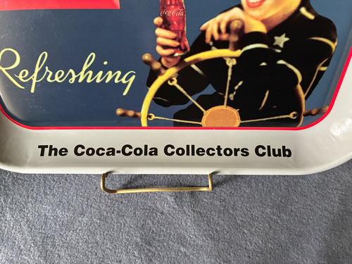 Coca Cola Tray “SailorGirl” Collectors Metal Serving Tray Original Artwork 1936 - Picture 2 of 6