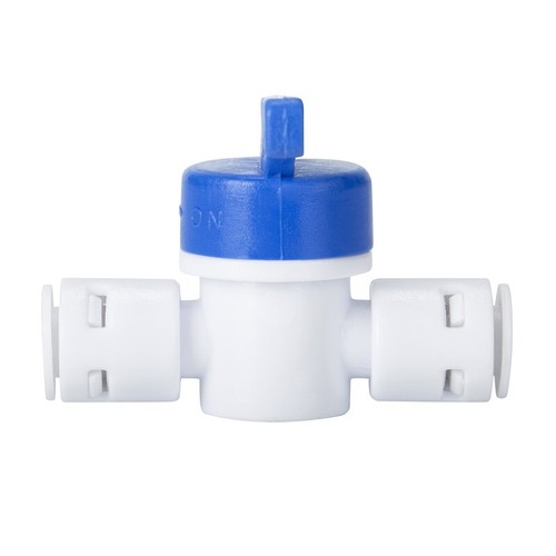 1/4" Water Hose Ball Valve Connector Water Purifier Quick Connect Fitting Home - Picture 5 of 11