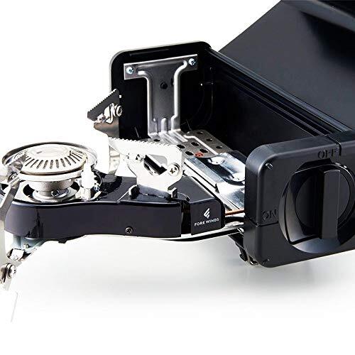 Iwatani FW-FS01-BK FORE WINDS Folding Camp Stove (Black) NEW