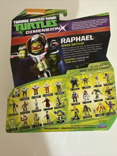 Raphael Space Battler 2015 Dimension X Ninja Turtles TMNT Action Figure New - Picture 2 of 13