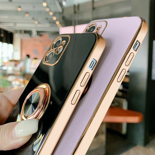 Case For iPhone 15 14 13 12 Pro Max 11 XR Magnetic Shockproof Ring Holder Cover - Picture 6 of 11