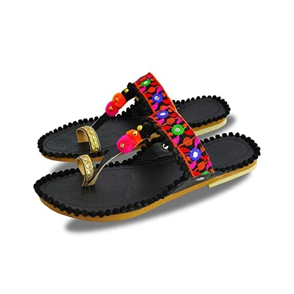 Kolhapuri sales chappal girls