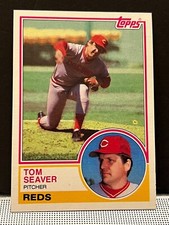 Cincinnati Reds Tom Seaver  1983 Topps #580 FREE S&H