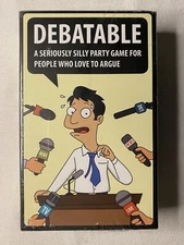 DEBATABLE - A SERIOUSLY SILLY PARTY GAME FOR PEOPLE WHO LOVE TO ARGUE!