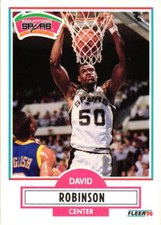 1990-91 Fleer #172 David Robinson