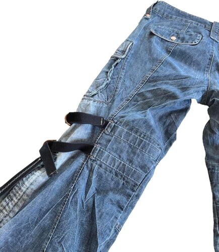 Pantalon en jean Bleu Ajustable et Élégant Marithé et François Girbaud - Imagen 12 de 18