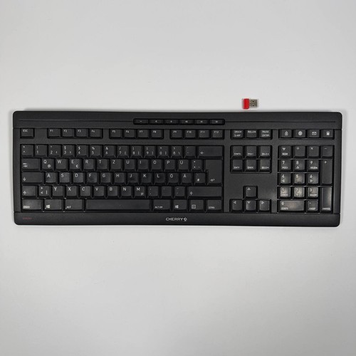 CHERRY Stream Desktop Recharge Keyboard Wireless - Black - Bild 2 von 6