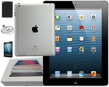 Apple iPad 4th Gen. Black, Wi-Fi Only, 16GB, 9.7-inch, Holiday Bundle Included