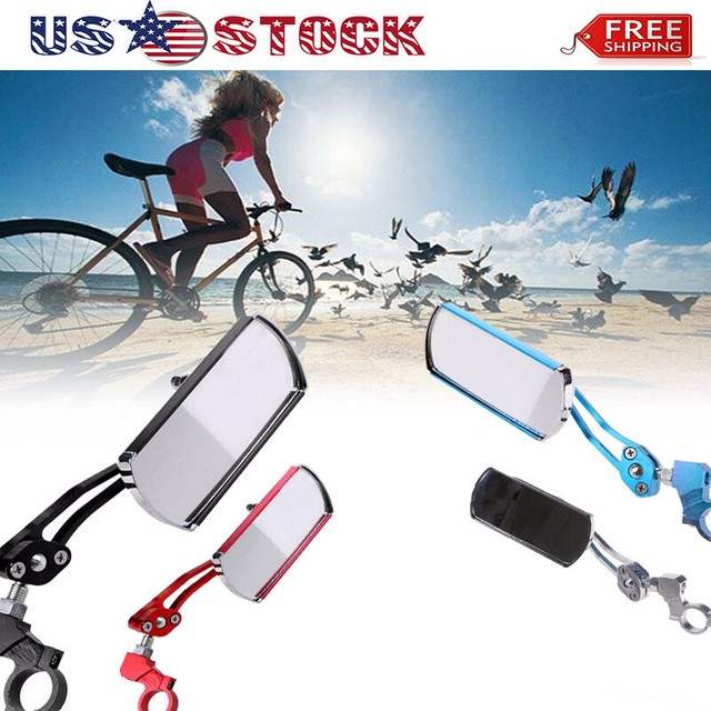 Universal Mini Rotaty Rearview Handlebar Mirror For Bike Bicycle Cycling