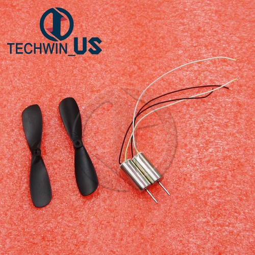 RC Quadcopter DC3.7V 40000RPM Coreless Micro Motor with 2-leaf Fan - Afbeelding 3 van 5