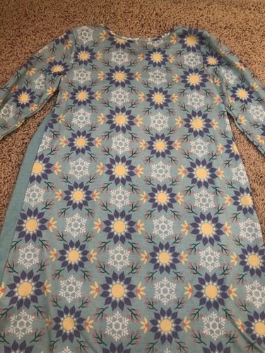 Disney Store Frozen Fever Elsa Anna Sleep Set & Gown Pajamas Girls S Small 5/6 - Picture 5 of 8