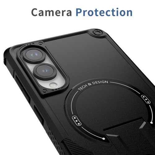 Funda con soporte para teléfono Samsung Galaxy S25 Edge cordón/vidrio templado - Imagen 23 de 51
