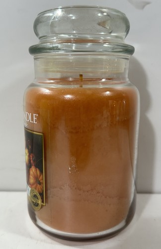 Yankee Candle Pumpkin Wreath 22oz Large Jar - Classic Label - einmal benutzt - Bild 3 von 6