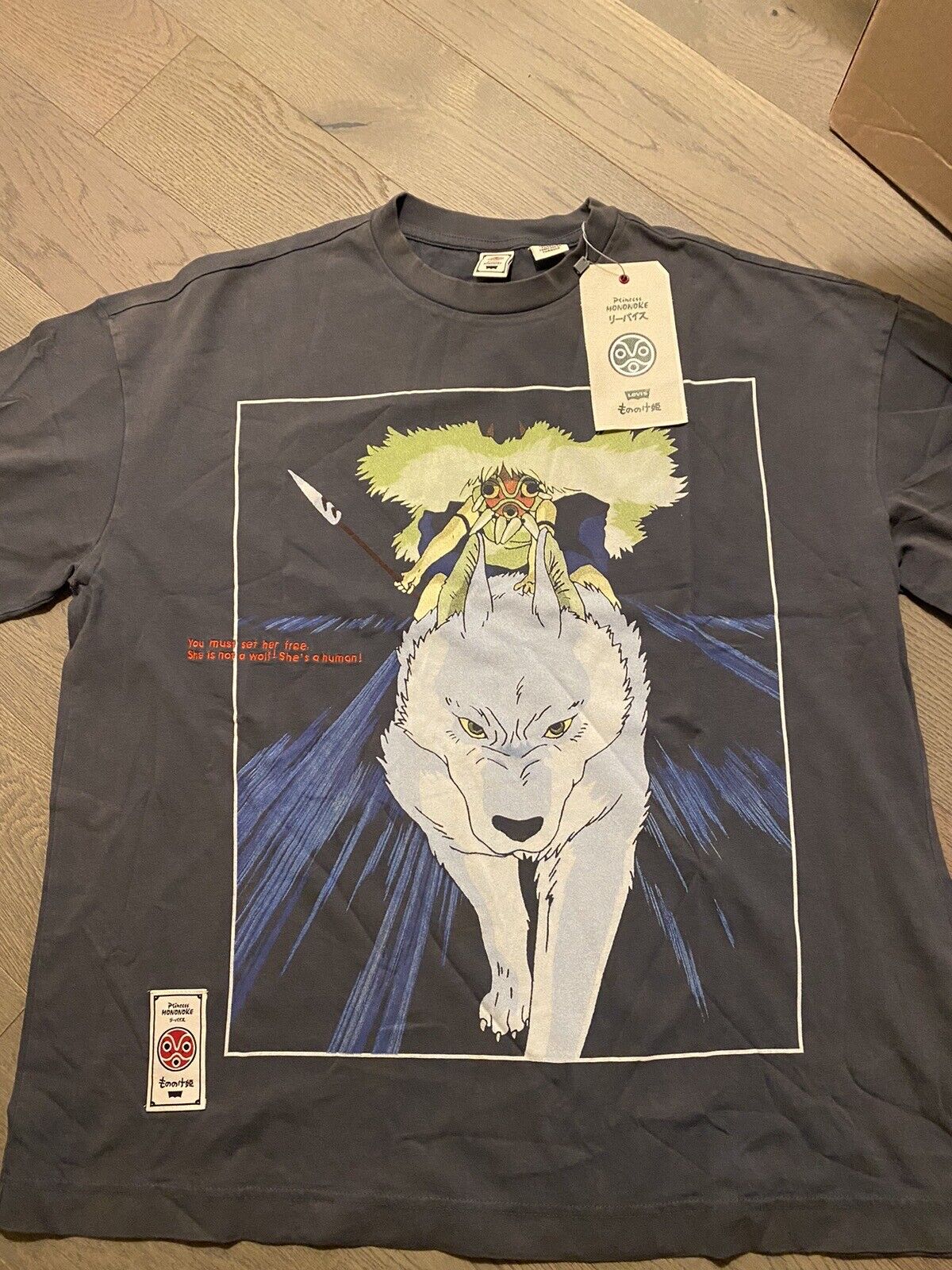 Levi's x Princess Mononoke T-shirt San & Wolf 