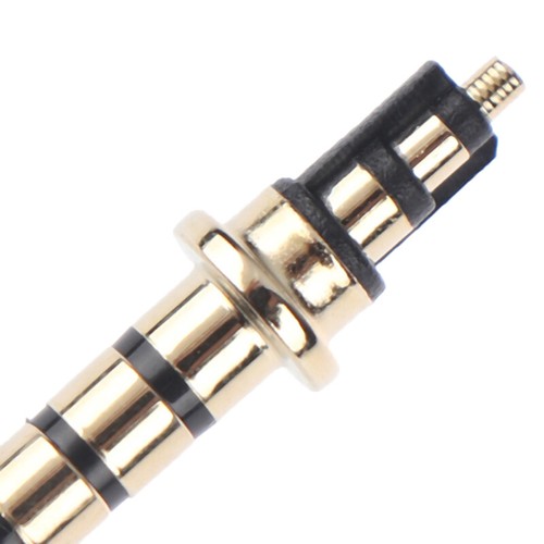 2pcs/lot 90 Degrees 3.5mm stereo headset plug jack 3 4 pole 3.5 Gold Plated; JW - Zdjęcie 6 z 15