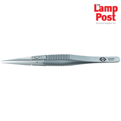 CK Tools T2345A KERAMIK 140mm fein gerade Präzisionspinzette
