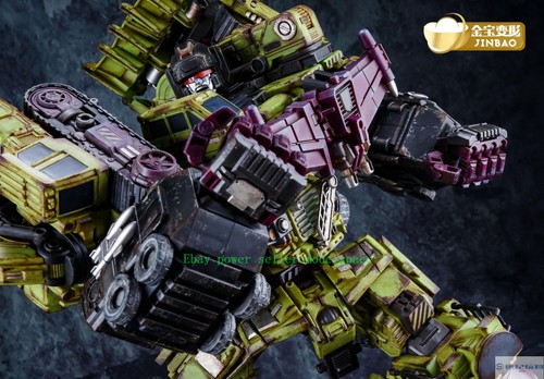 Jinbao Devastator Battle Damage Version Oversized Decepticons 6pcs - Picture 11 of 12
