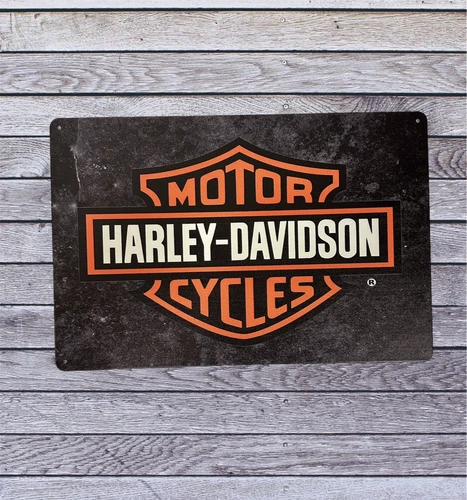 Harley Davidson Motorcycle Vintage Style Tin Bar Sign Man Cave Collectible New